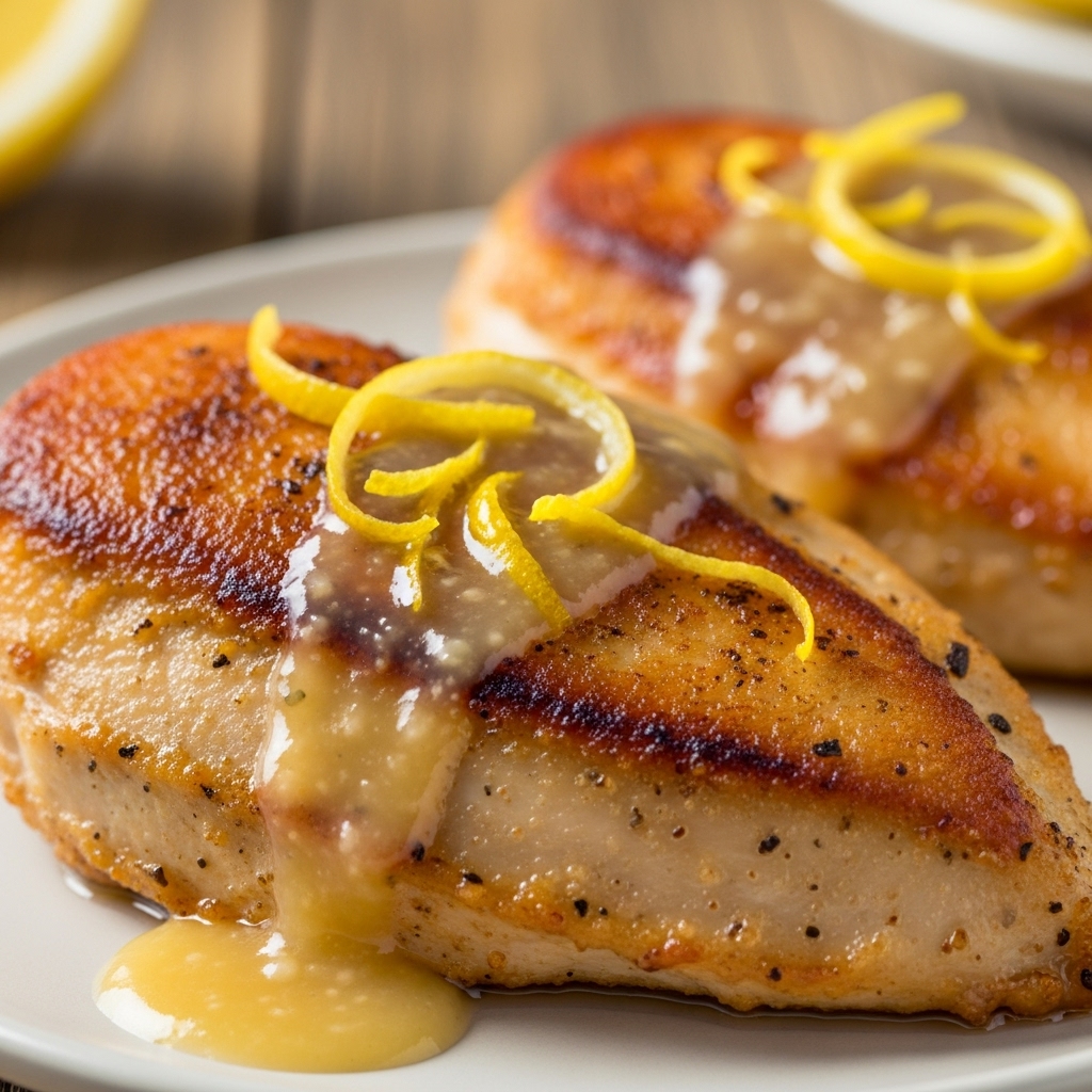low calorie italian lemon chicken
