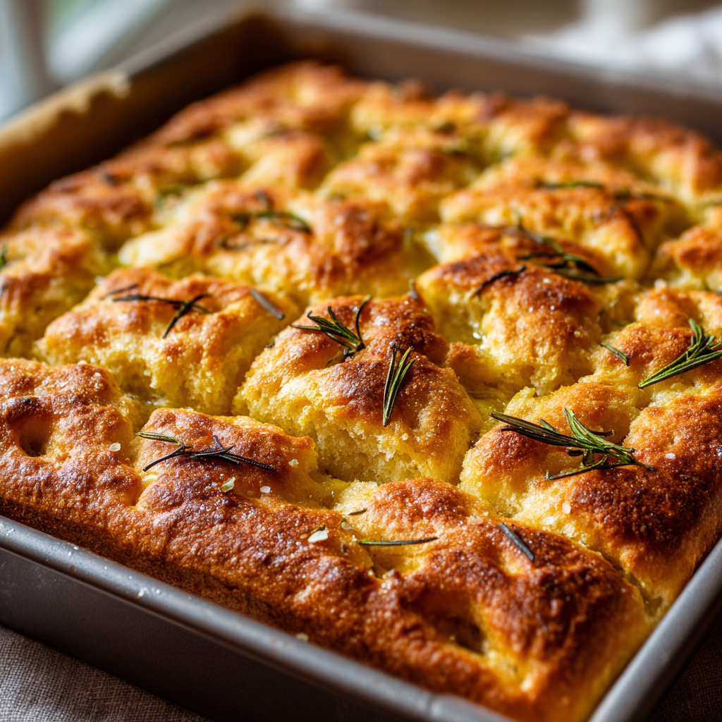 gluten free focaccia rosemary recipe