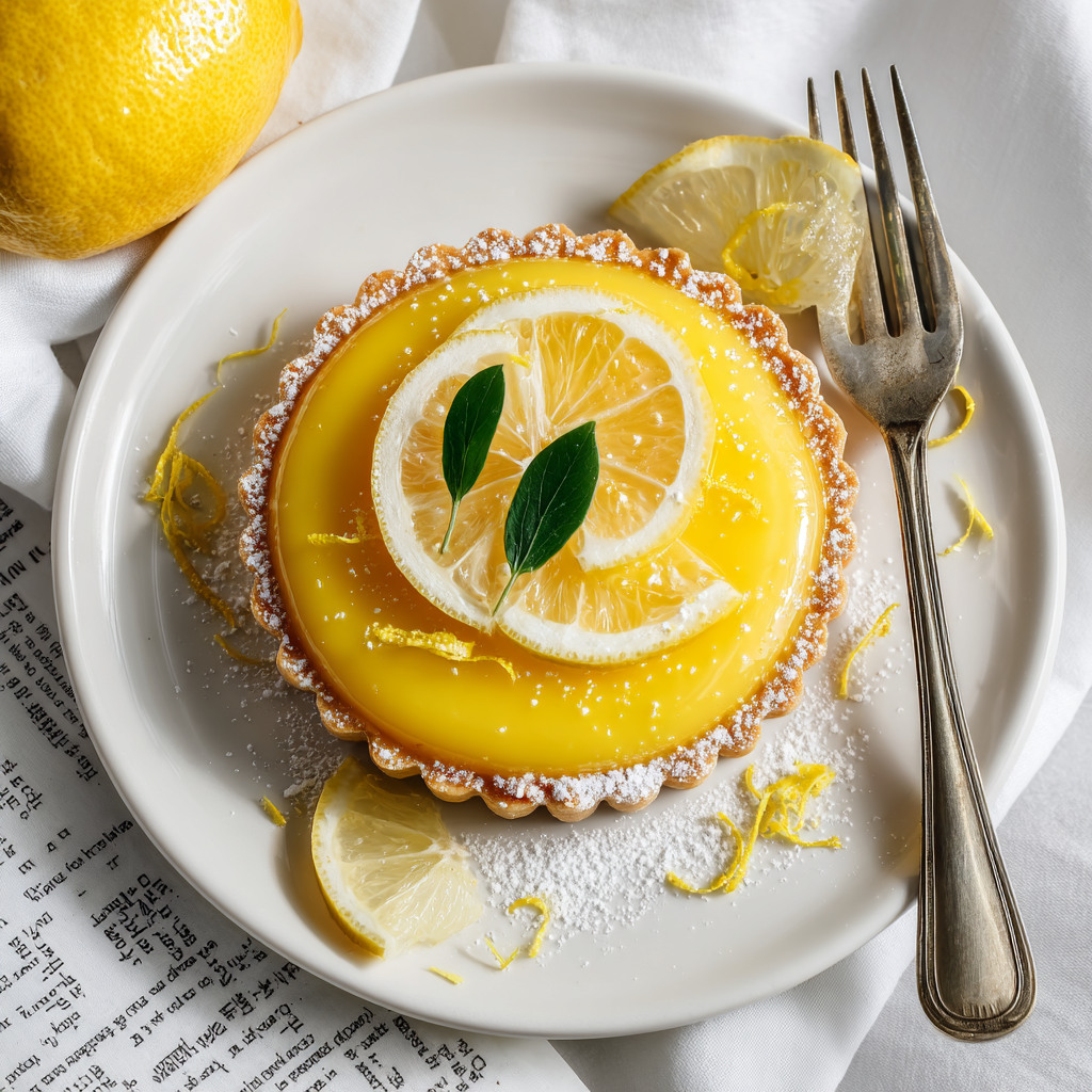 lemon mascarpone tart recipe
