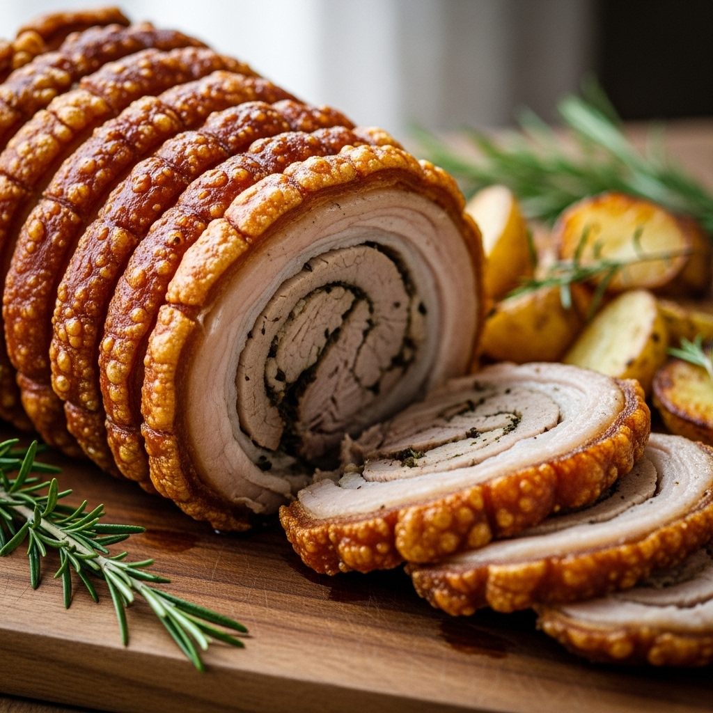 italian roast pork porchetta holiday