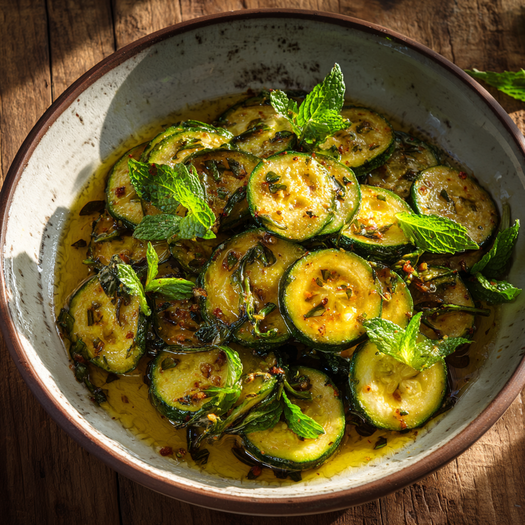 campania zucchini scapece recipe