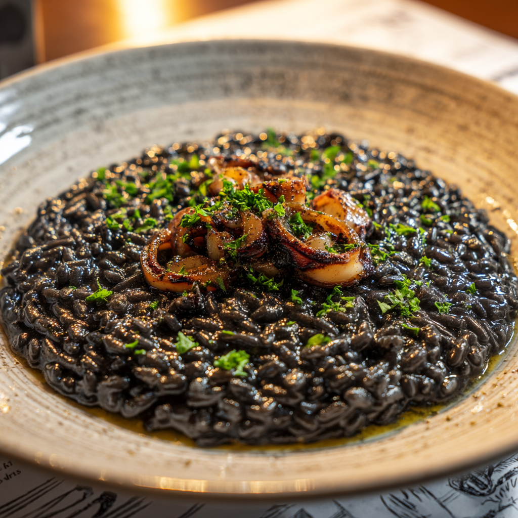 risotto al nero di seppia recipe