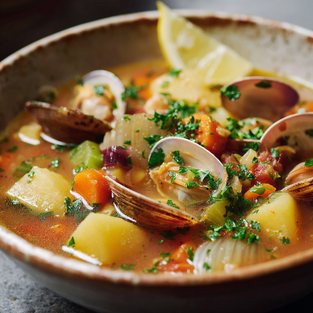 italian clam chowder recipe
