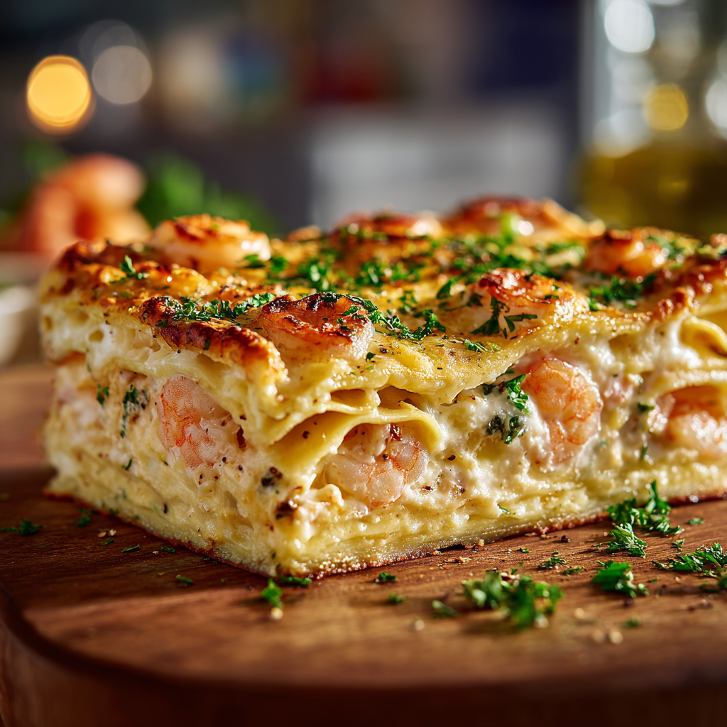 seafood lasagna italian recipe
