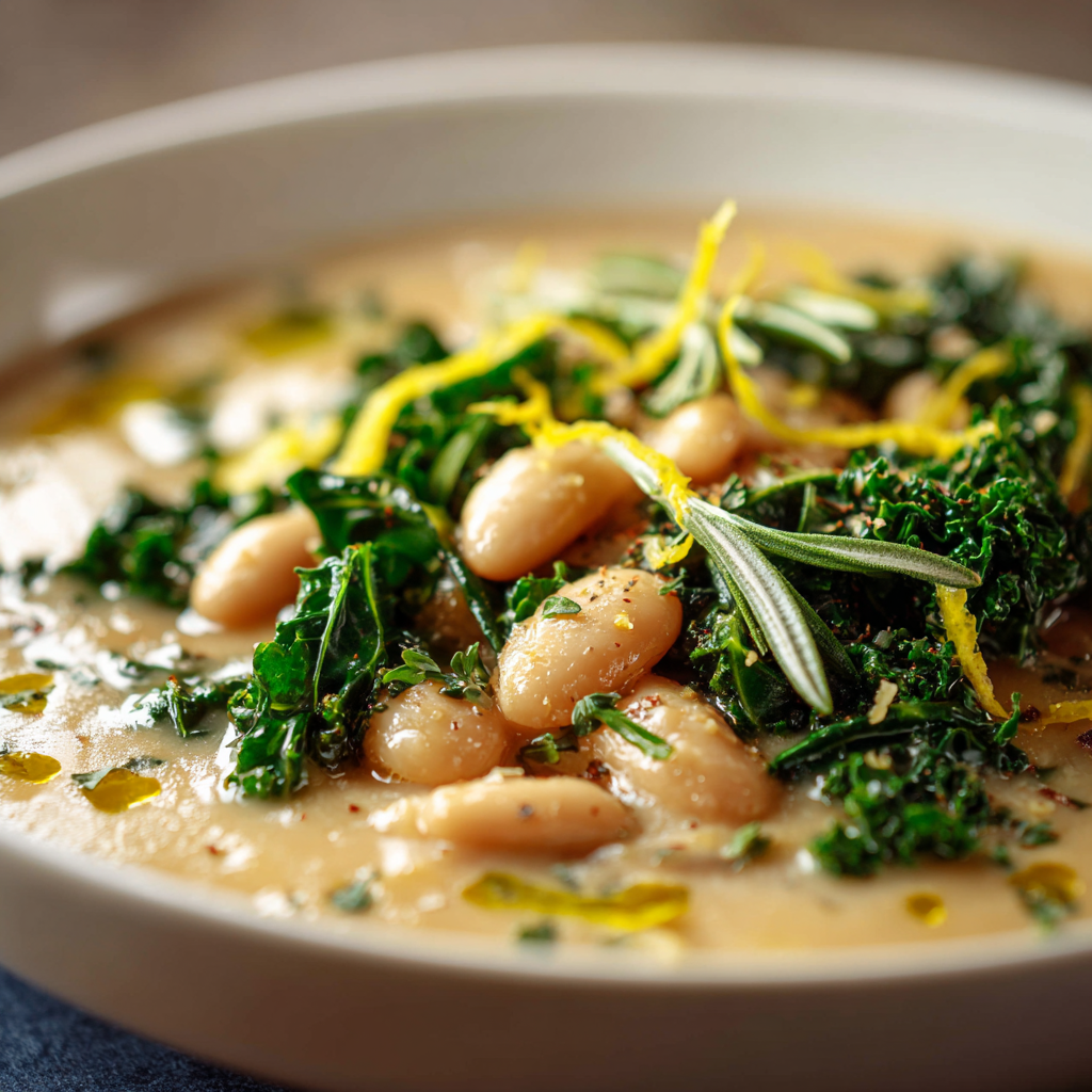 Vegan Italian White Bean Stew Recipe