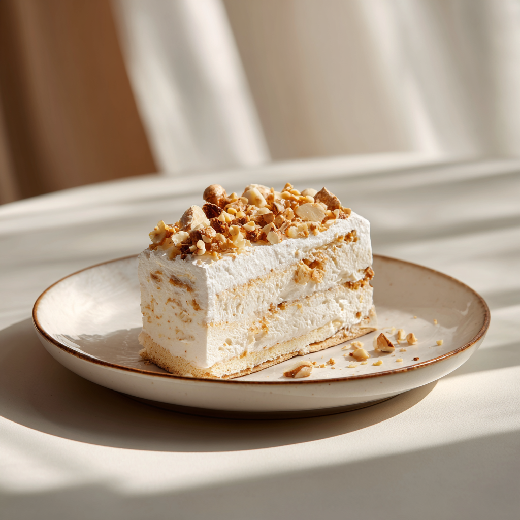Vanilla Bean Semifreddo Italian Dessert Recipe