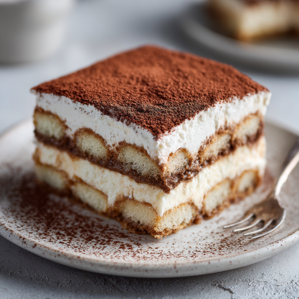 Vegan Tiramisu with Cashew Cream