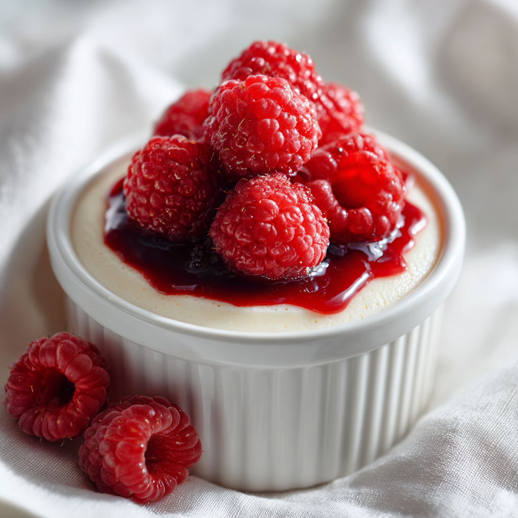 Vegan Almond Milk Panna Cotta