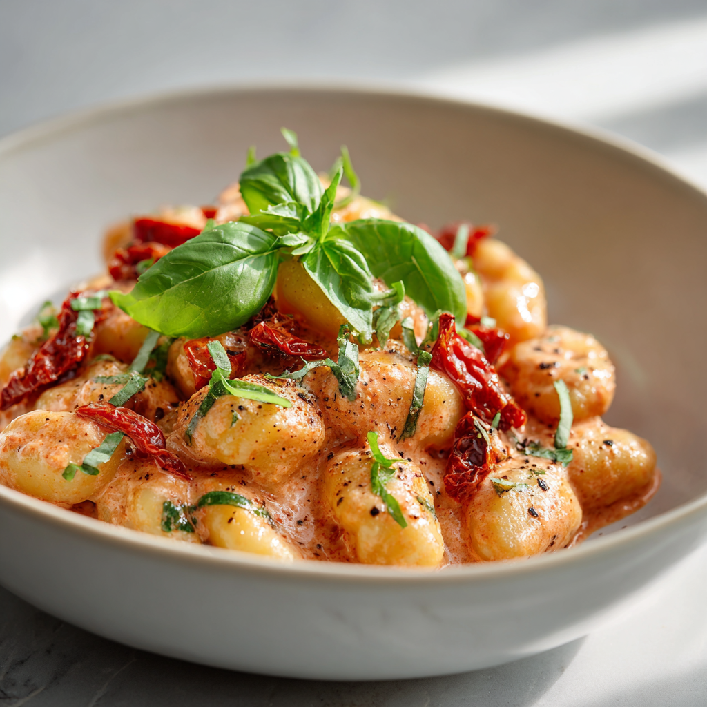 Vegan Gnocchi with Tomato Sauce