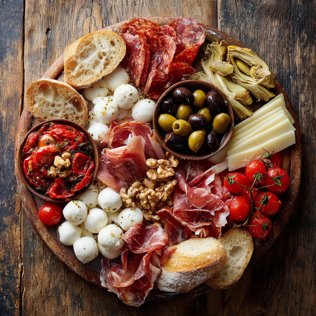 Italian Holiday Antipasto Platter
