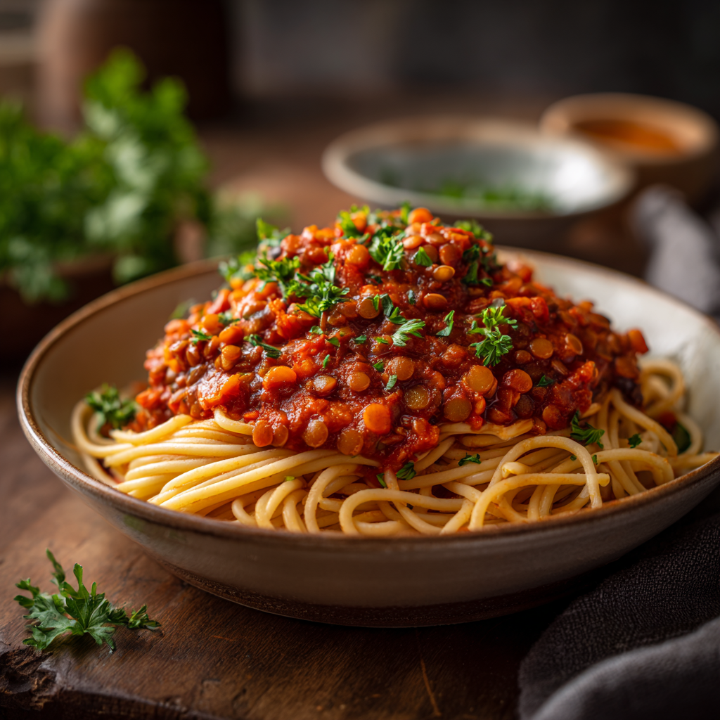 Vegan Lentil Bolognese Pasta Recipe: Simple, Authentic, and Delicious