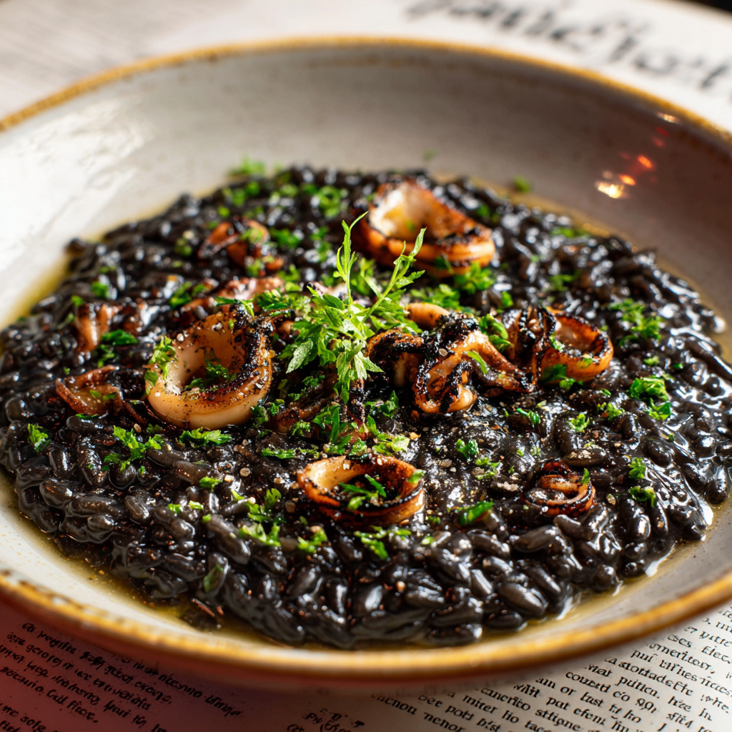 Risotto al Nero di Seppia