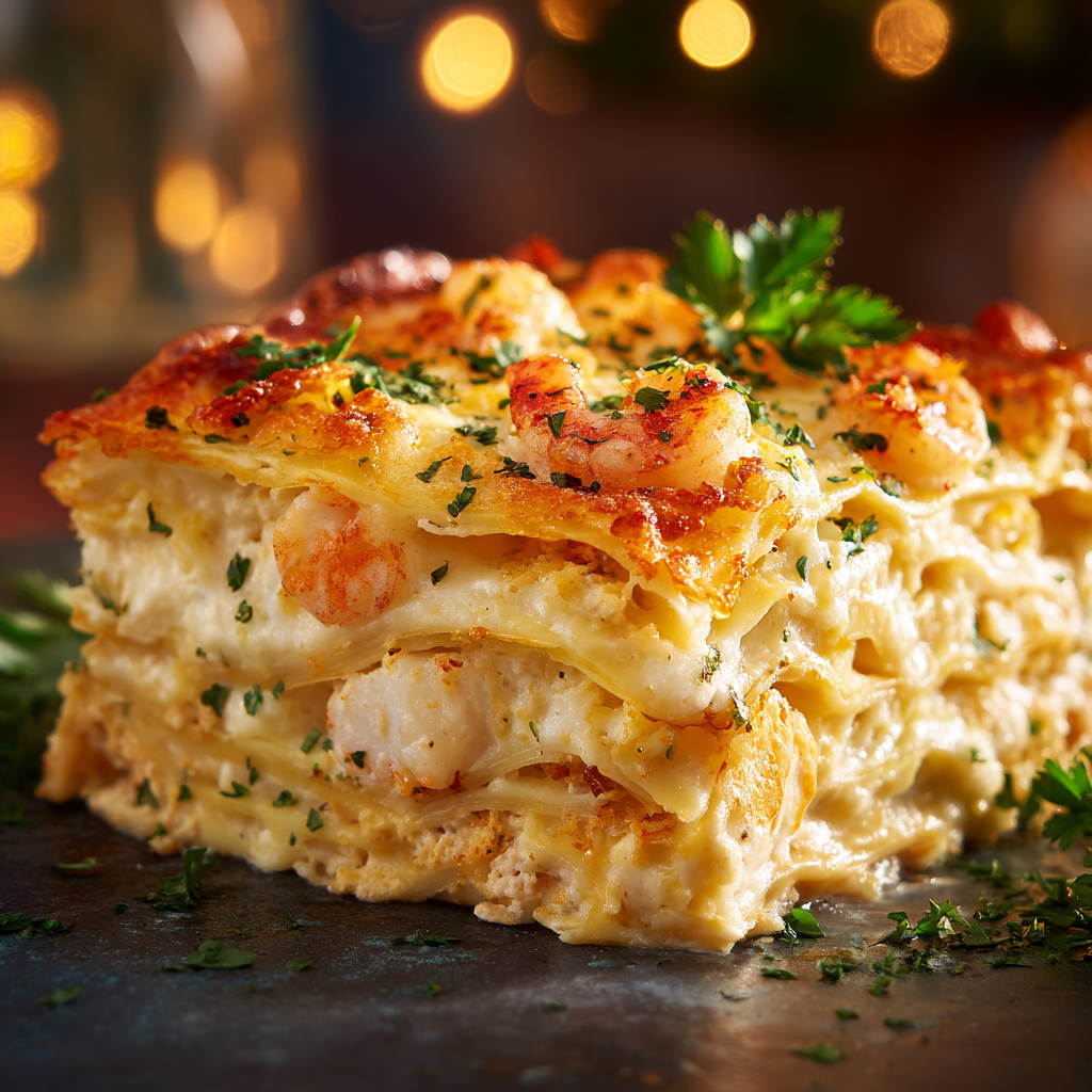 Italian Seafood Lasagna