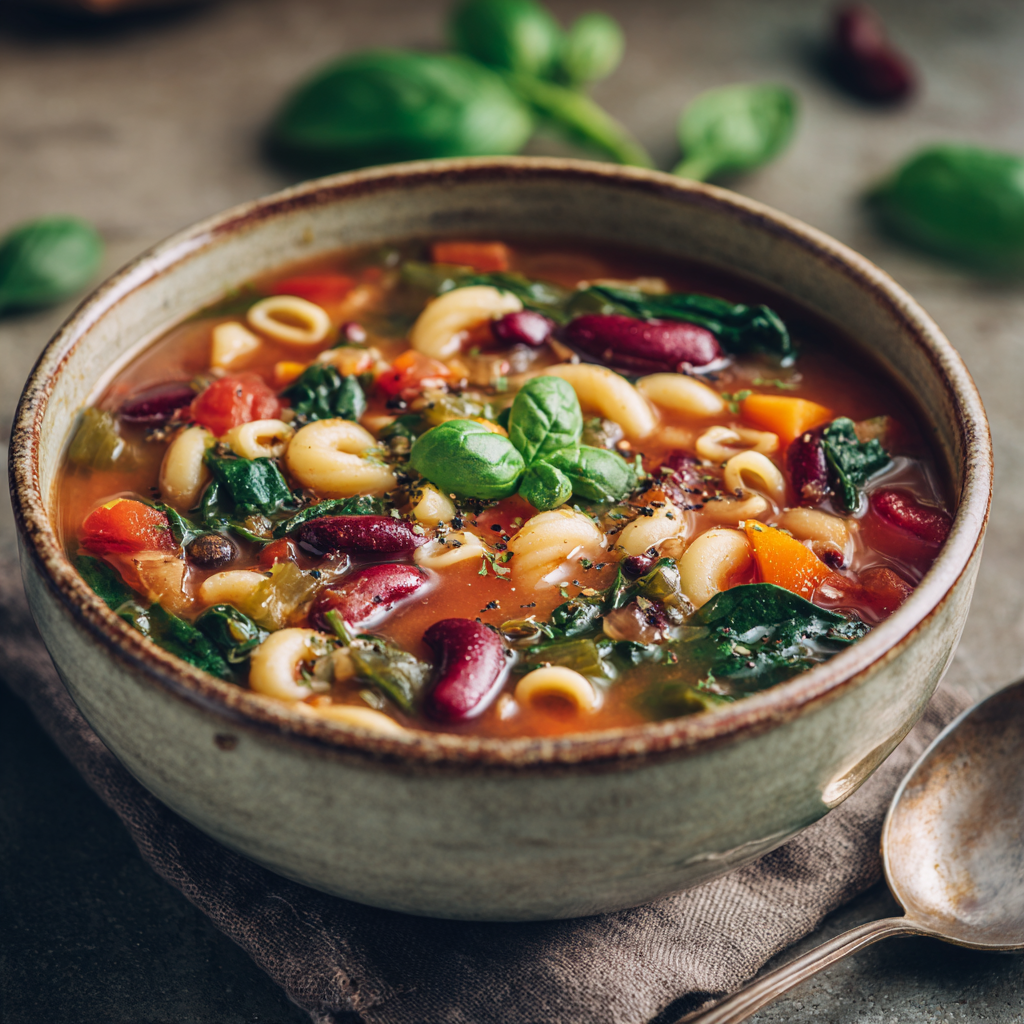 Vegan Italian Minestrone Soup