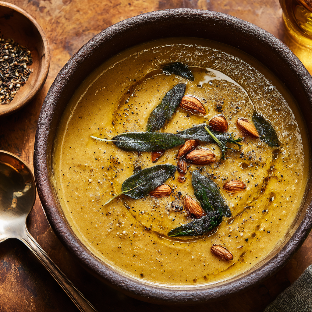 Pumpkin and Sage Soup