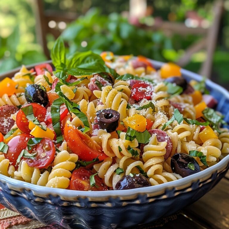 Creamy Italian Pasta Salad