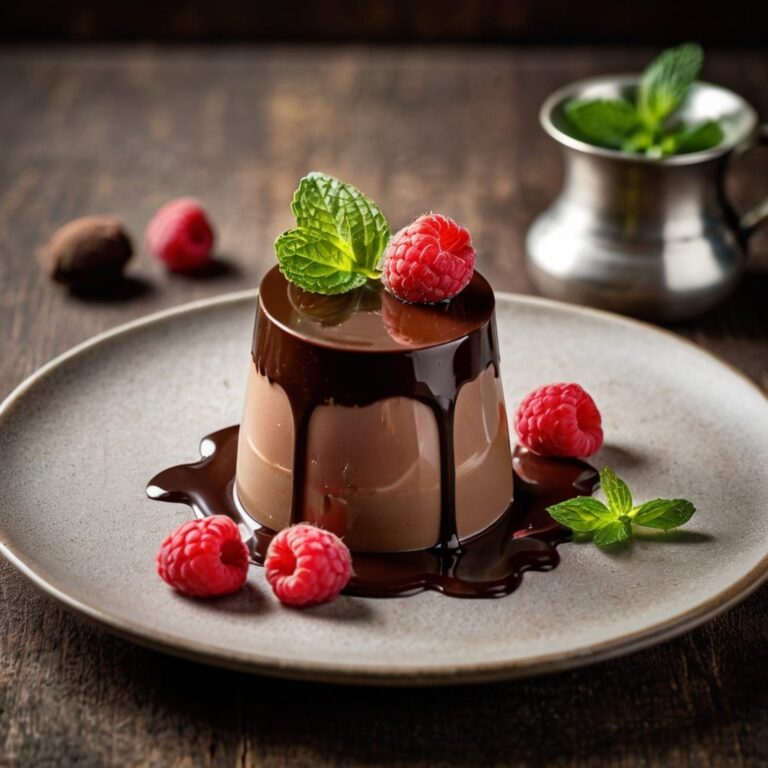 Chocolate Panna Cotta