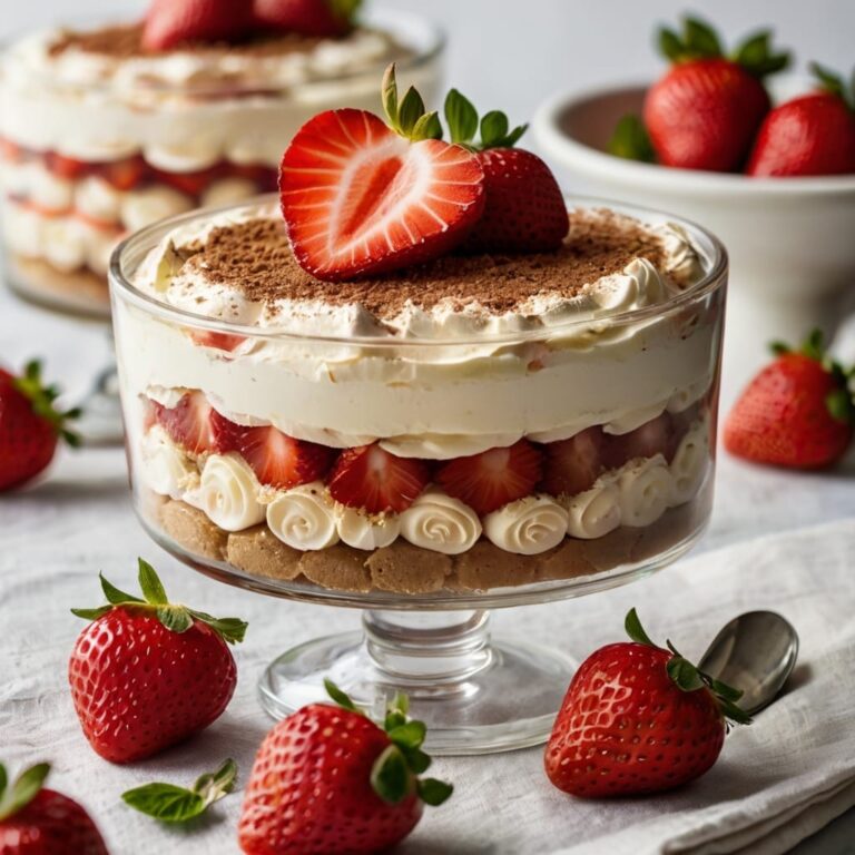 Strawberry Tiramisu recipe